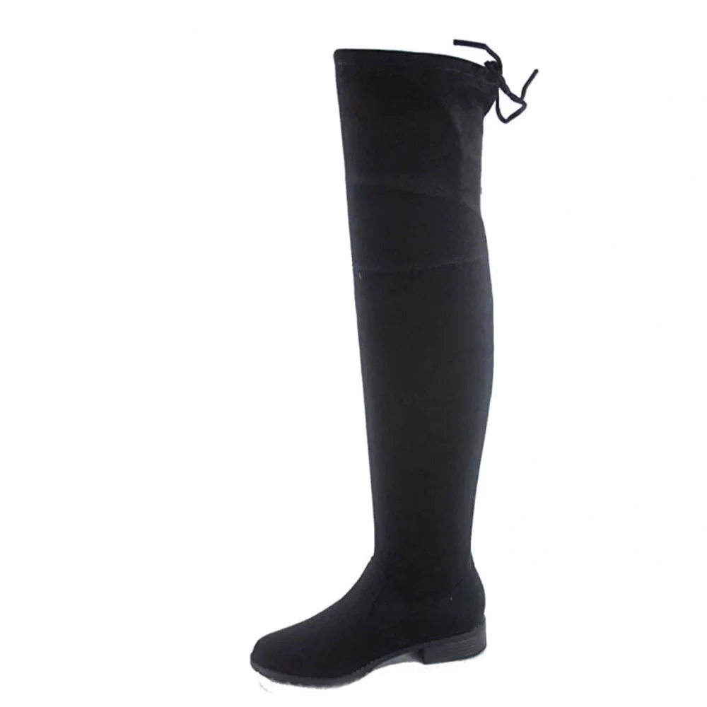 Black Over The Knee Boots